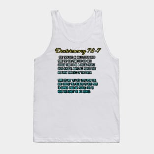 Deuteronomy 7:6-7 Tank Top